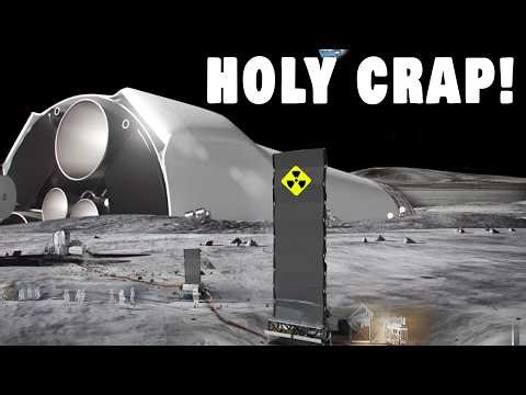 Elon Musk Declared Nuclear Reactors Plan for SpaceX's Moon Base Alpha Stunned Everyone!