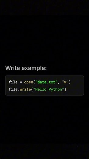 Python lo File Handling ante ento thelusa? #python #coding