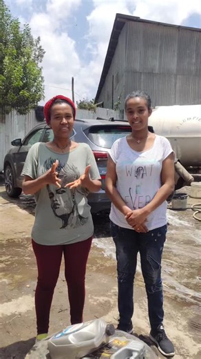 Learn Ethiopian Sign Language with Teki 👉🏾part_45 ⛽👮🏾‍♀️🚙🤠🚎 #ethiopia #signlanguage #deafawearness #deaf #teki_family #ethiopian_tik_tok #car