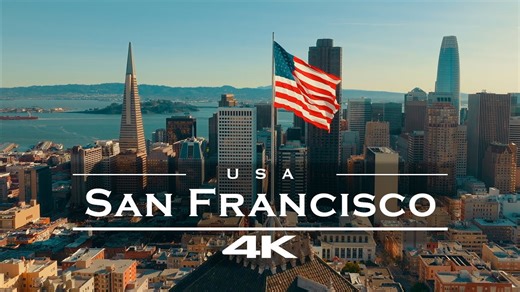 San Francisco Aerial Tour – Breathtaking 4K Views