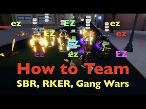 YBA How to TEAM and beat teamers - SBR, Gang War & Beat RKERs · AbsolutelyYBA