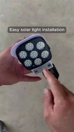 Solar Sensor Light with Remote Control - Order Now