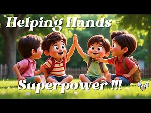 "Hands Are for Helping! 🤗✨ | Fun Kids Song About Kindness & Sharing"