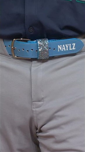 Josh Naylor's blinged out belt 💎