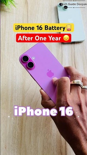 iPhone 16 Battery health 😞 #shorts #short #iphone16batteryhealth #iphone16battery #iphonebattery