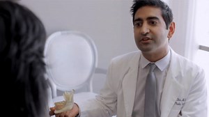 Jaw Implant: Learn About the 2 Part Procedure During This Woman's Consultation