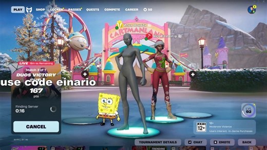 eu reload CODE einario !donate