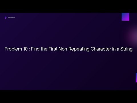 Crack Coding Interviews Malayalam | Find the First Non-Repeating Character in a String | JishnuGeeks