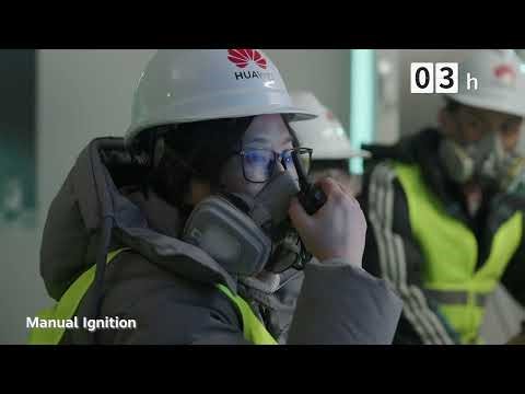 Huawei Smart String Grid Forming ESS successfully completes large-scale fire test