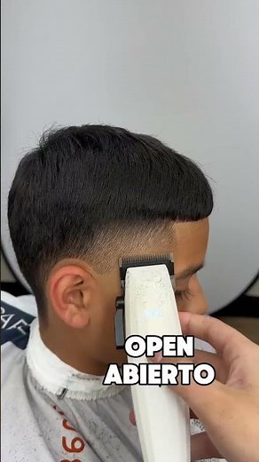 Clean 15 Second Taper Fade Clippers Tutorial #fade #barber #taper