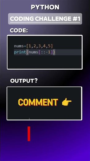 Only 1% Programmers Solve This! 🔥 | Python Coding Challenge #coding