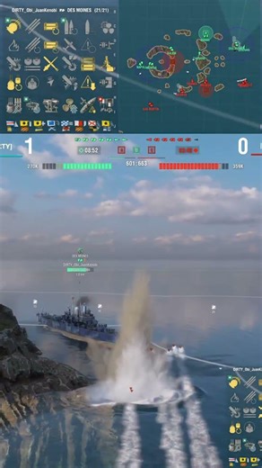 Shockwave you can't park here Team League Season 12 World of Warships 2026 Short