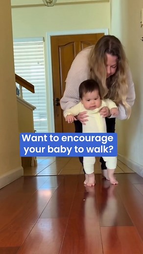 This simple trick can help your tiny tornado keep their balance as they learn to walk! 🙌 | BabyCenter