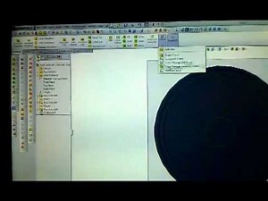 Solidworks demonstration of the split, new geometry, split lines, and dome features.