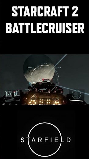 StarCraft Battlecruiser in Starfield (BEST version)