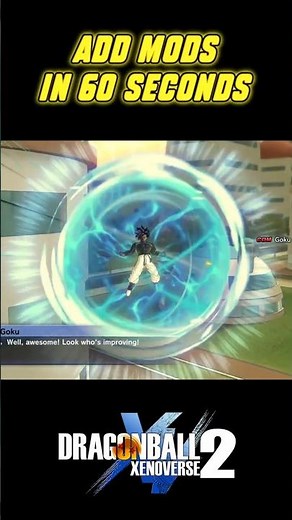 HOW TO MOD XENOVERSE 2 IN 60 SECONDS!
