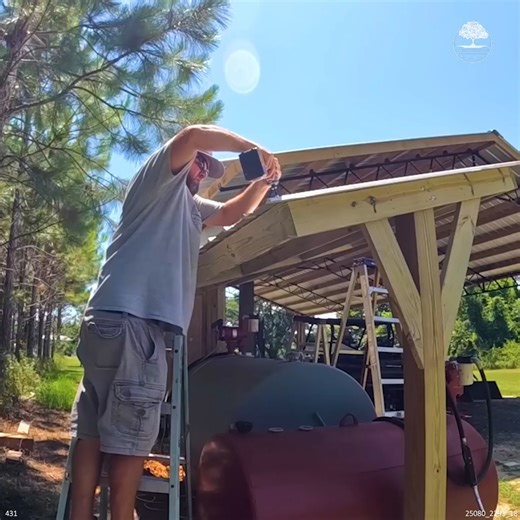 72K views · 337 reactions | How to Construct a Fuel Storage Shed | The Kelley's country life | Facebook