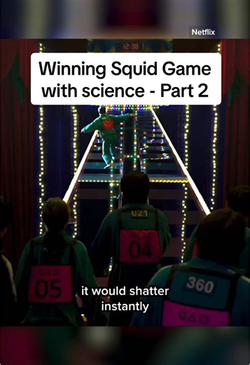 Winning Squid Game with Science: The Glass Bridge Explained