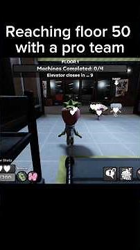 Floor 50+ Run with a PRO Team #dandysworld #floor50 #run #roblox #challenge