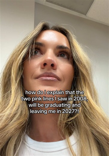 Sorry in advance for the emotional wreck I will be for the next year … truly cannot believe we’re here 🥹 Send all the #seniormom tips! #senior #senioryear #momsoftiktok #capandgownpics