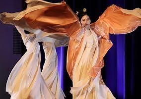 春之灵韵：舞动花间 （Spirit of Spring: Dancing through the Blossom）