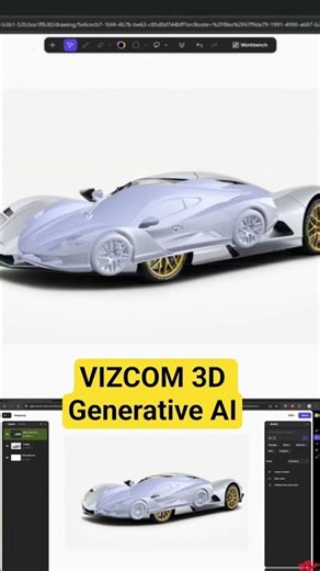 #vizcom #3ddesign #3dworkflow #automotivedesign #creativeai #3dartist #aidesign #3dart #generativeai