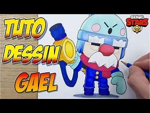 Comment dessiner GAEL (Dessin Brawl Stars)!
