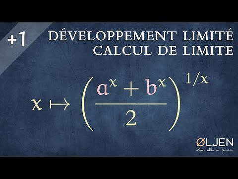 [UT#22] Calcul de limite - Développement limité