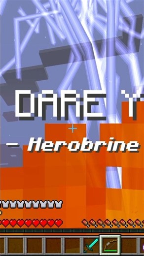Herobrine no Minecraft SEM MODS