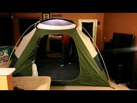 Marmot Limestone 6 person tent setup