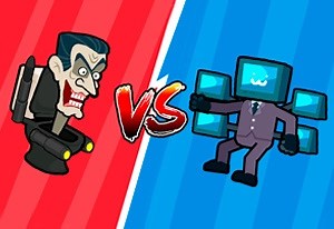 Merge War: Skibidi Toilets and Cameramen