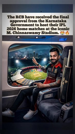 Good news for RCB fan 🥰😍🥰 #ipl #ipl2026 #rcb #rcbians #rcbfans #mumbaiindians #csk #srh #rcbvssrh