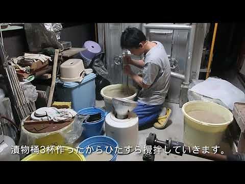 [陶芸]釉薬作り、ポットミルで釉薬混ぜるだけ Glaze making