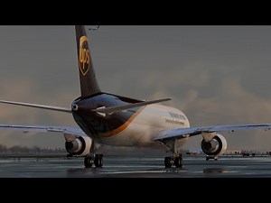 X-PLANE 12 767-300F UPS BOSTON TO ST JOHNS