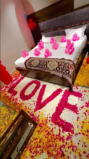 1st night decoration room,how to first night decoration,how to make first night decoration