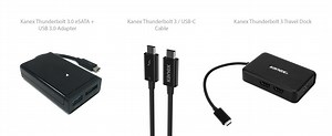 Kanex announces Thunderbolt 3 dock, eSATA adapter & cables for Apple's new MacBook Pro with USB-C | AppleInsider