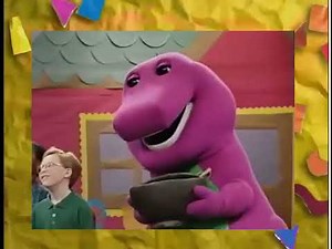 Opening To Barney: Waiting For Santa 1996 VHS With Barney's Background (1997-2002)