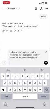 Use AI to Draft a Clear, Neutral Response