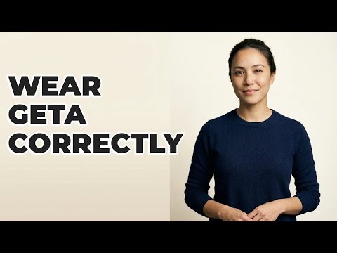 How Do You Traditionally Wear Geta Japanese Wooden Clogs?