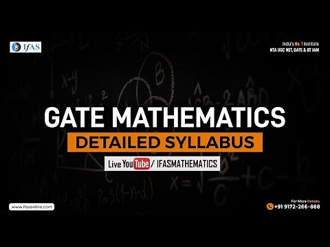 GATE Mathematics Syllabus - Explained in Detail!