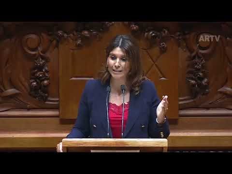 Intervention by Andreia Neto in the Plenary