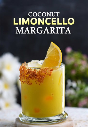 Coconut Limoncello Margarita Recipe