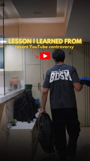 Krish Jain on Instagram: "YouTube controversy (Lesson I learned)"