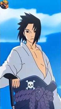 The Happiest Moment of Sasuke’s Life! 🖤🔥 #naruto