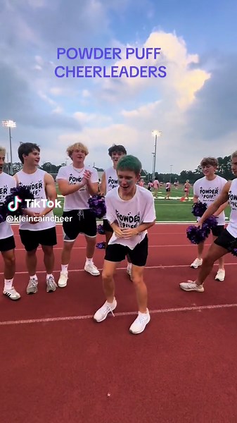 JUMP AROUND FOR OUR AWESOME POWDER PUFF CHEERLEADERS!!!! 🕺📣🌀 #fyp #kleincain #cheer #caincheer #hurricanes #kchs #reigncain #cheerleaders #cheerleading #kleincaincheer #kleinisd #powderpuff #jumps