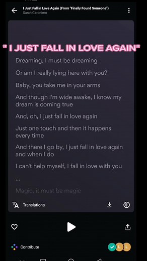 "I JUST FALL IN LOVE AGAIN" #SarahGeronimo#Fullsong #Music #Lyrics #fy...