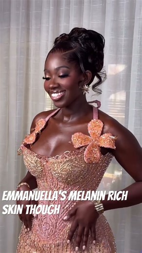Congratulations Emmanuella!! Melanin Rich Skin #bride #love #blackgirlmakeup