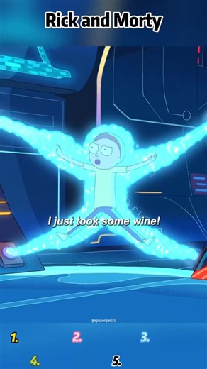 Epic Senpai | Morty just wanted 🍷 (part - 5) This happened 😭 Rick has a very specific mission 😤🌊—impress a powerful sea-loving VIP. His demand? Wine... | Instagram