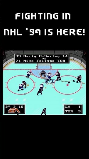 THE RETURN OF FIGHTING! NHL '94 Chaos' ROM Brings Back Brutal Brawls!