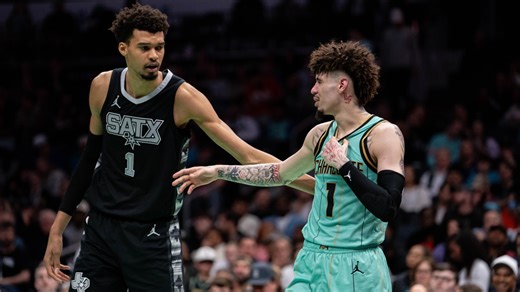 ‘Just unfair’ – Wild Victor Wembanyama block goes viral as teammate joins him on historic Spurs list